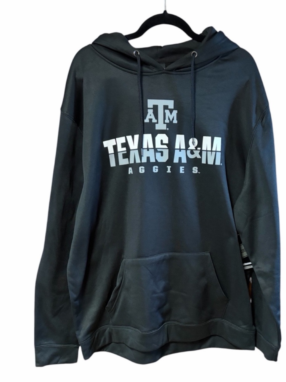 Colosseum Texas A&M Aggies Black Lantern Hoodie NWT